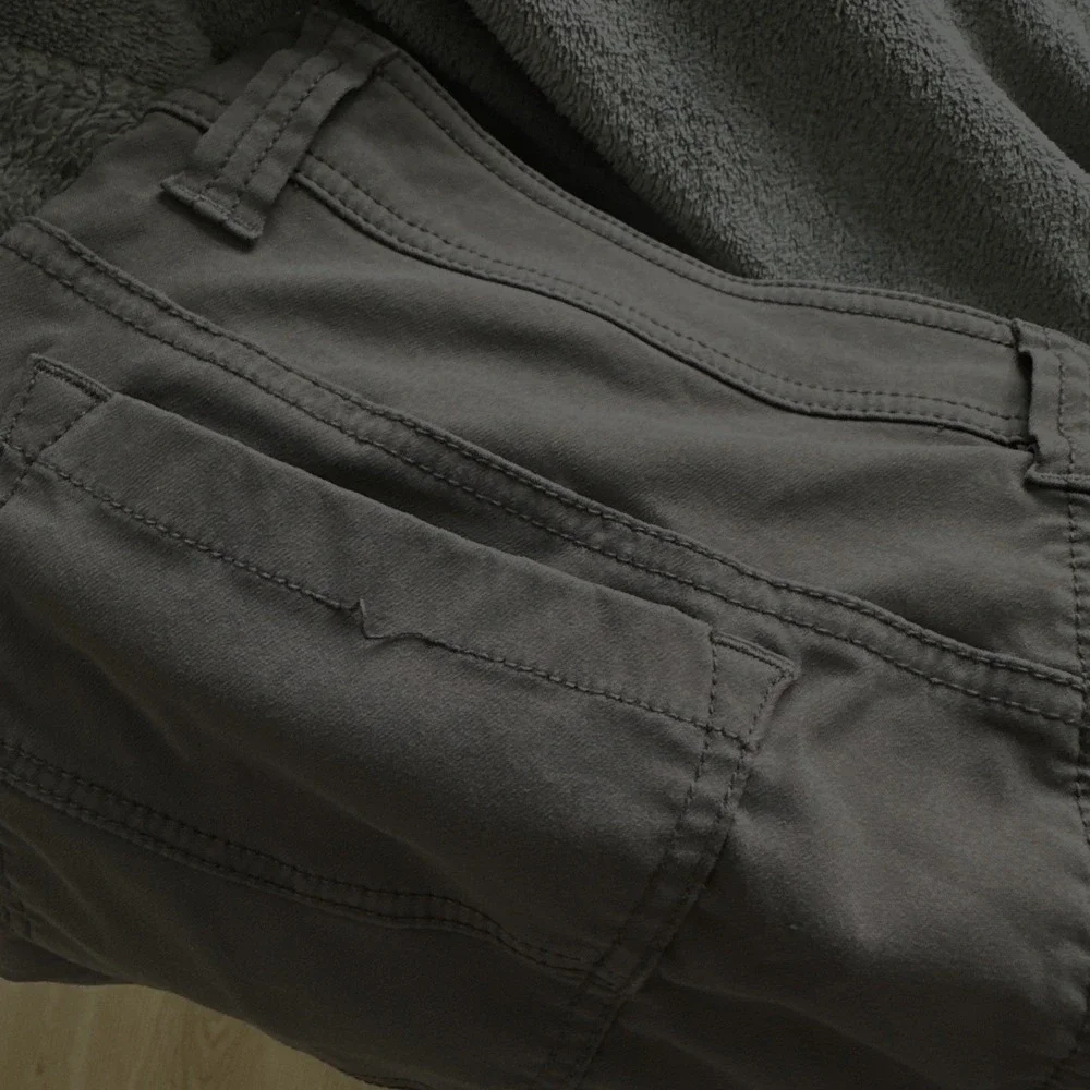 prAna Brion Shorts Mens 32 Charcoal Slim Fit Stretch Zion Quick Dry Gorp Outdoor